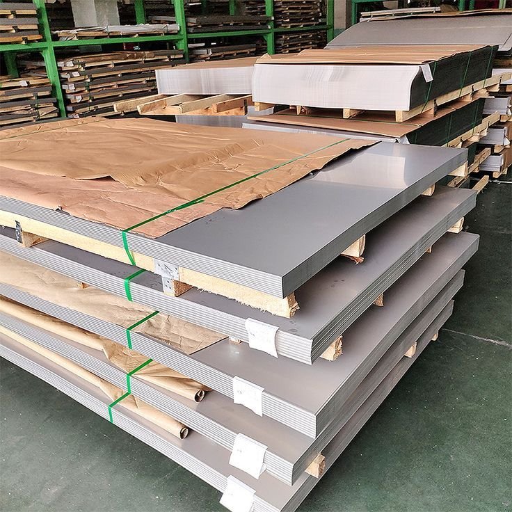 Stack of Stainless Steel Sheets